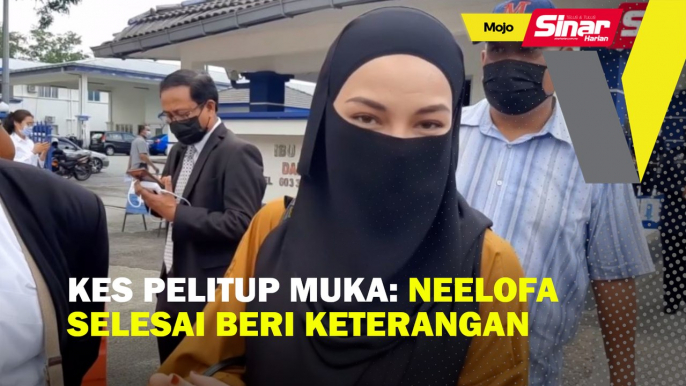 Kes pelitup muka: Neelofa selesai beri keterangan