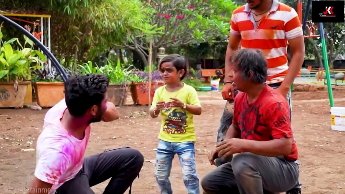 CHOTU DADA KI HOLI | "छोटू की होली की मस्ती " Khandesh Hindi Comedy | Chotu Comedy Video