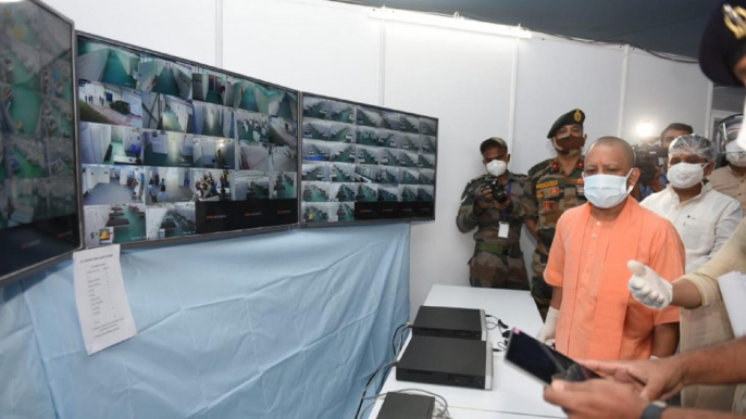 Yogi's state tour: Why CM Yogi visits corona command center?