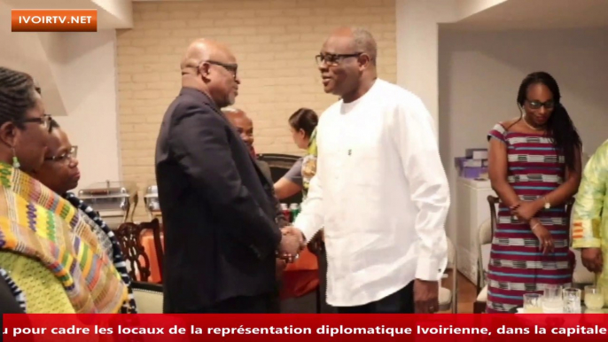 Cohésion sociale/ USA : L'Ambassadeur Ivoirien échange avec la communauté Baoulé