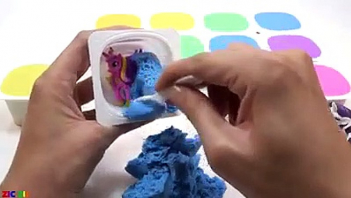 Learn Colors With Mad Mattr W Sand Rainbow Yogurt Surprise Toys How To Make For Kids