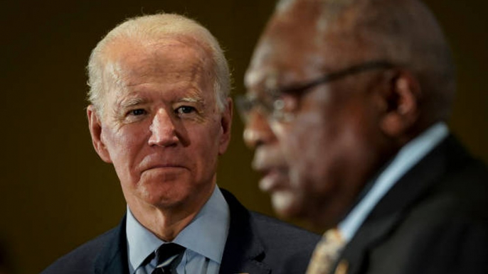 Joe Biden Secures Endorsement From Rep. Jim Clyburn