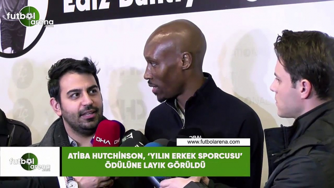 Atiba Hutchinson, 'Yılın Erkek Sporcusu' ödülüne layık görüldü