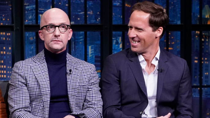 Nat Faxon and Jim Rash Share Awkward Encounters from Filming Downhill in Austria