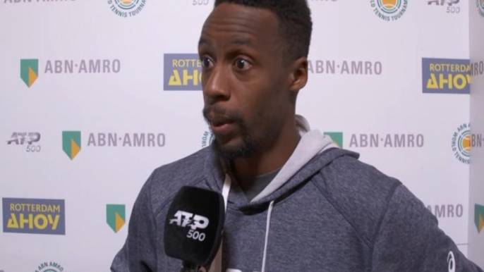 Rotterdam - Monfils : "J'étais vraiment solide"