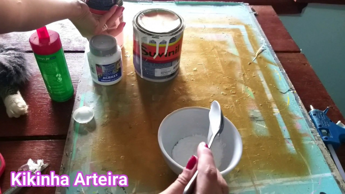 Aprenda a Fazer O Primer Caseiro e Decore uma Casinha de Passarinho com a Kikinha Arteira