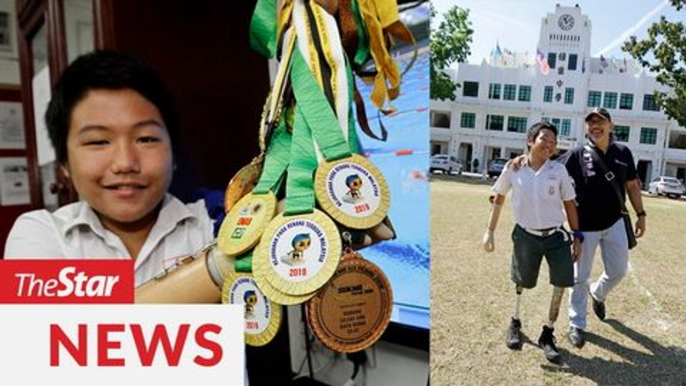 Differently-abled boy sets sights on Tokyo Paralympics