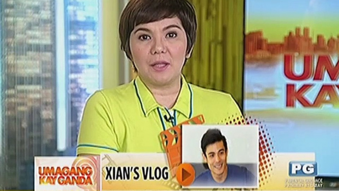 Buhay off-cam ni Xian Lim, tampok sa kanyang video blogs