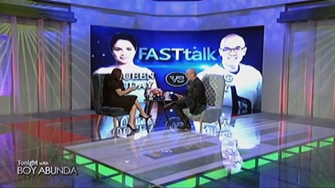 Fast Talk with Judy Ann Santos and Boy Abunda