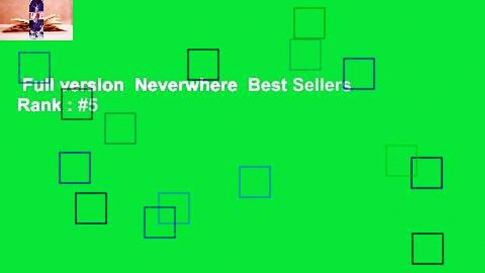 Full version  Neverwhere  Best Sellers Rank : #5