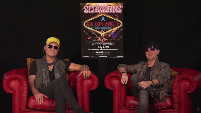 IR Interview: Matthias Jabs & Klaus Meine For "Scorpions - Sin City Nights" [Live Nation]