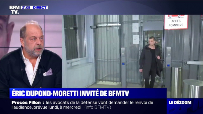 Eric Dupond-Moretti: "Je ne suis pas un avocat militant et je ne le serai jamais"