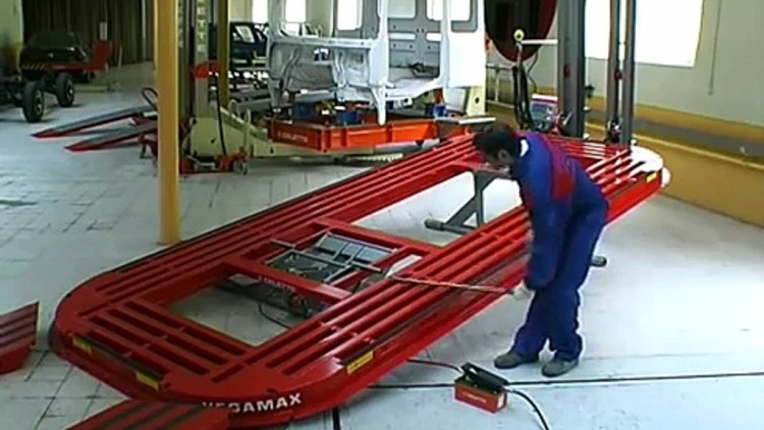 Car body frame machine, Celette VEGAMAX , frame repair , car universal jig, collision repair