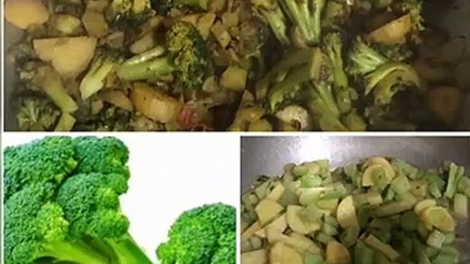 Indian Style Broccoli Sbji (ਬਰੌਕਲੀ ਦੀ ਸਬਜ਼ੀ)