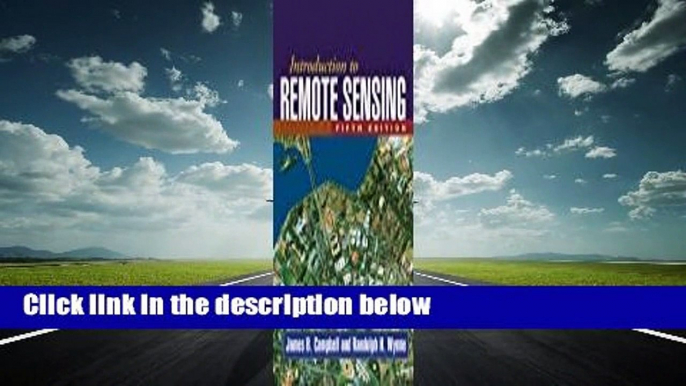 Full Version  Introduction to Remote Sensing  For Kindle