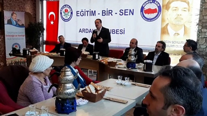 Memur-Sen Genel Başkanı Yalçın, Eğitim-Bir-Sen Ardahan Şubesi hizmet binasını açtı