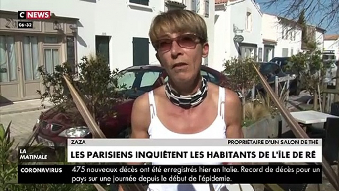 VIRUS - Réfugiés dans leurs maisons de campagne, les Parisiens inquiètent les habitants de l'île de Ré: "On n’est pas en vacances, on est en confinement" - VIDEO