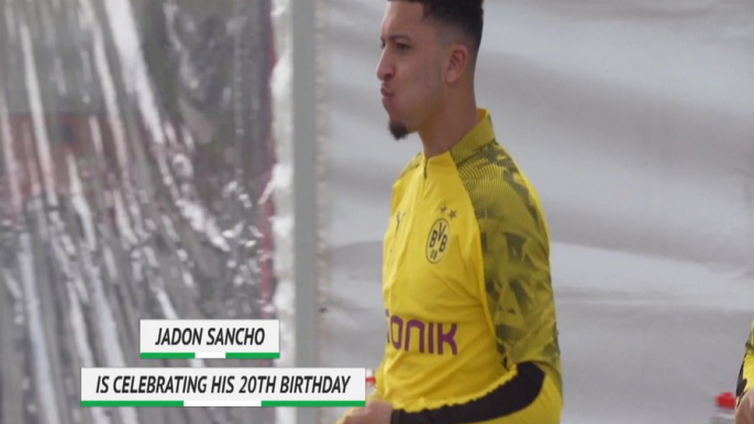 Born This Day - Jadon Sancho turns 20