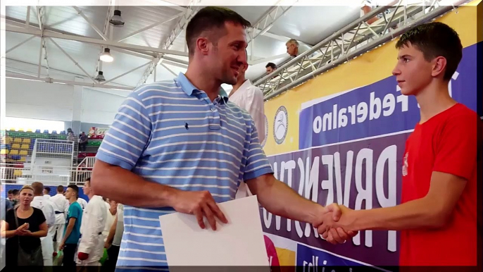 Enis Mehić kadet KATA - Federalno prvenstvo BiH Jajce 25.8.2019 bez