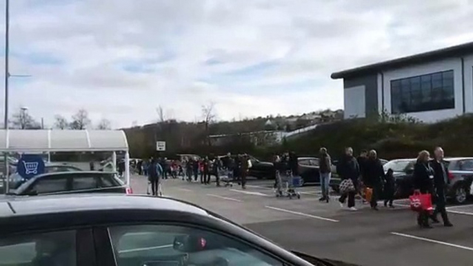 NHS shopping hout at Tesco in Sheffield