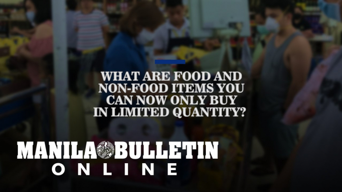 What are food and non-food items you can now only buy in limited quantity?