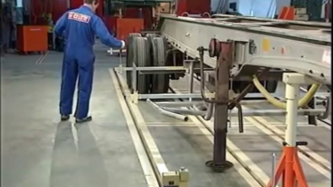 TRUCK FRAME MACHINE FOR CHASSIS REPAIR -TECH TIPS FOR TRUCK COLLISION REPAIR BY CELETTE