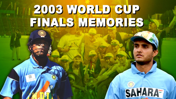 India vs Australia World cup 2003 Finals Memories | 17 years of World cup 2003 Finals , March 23