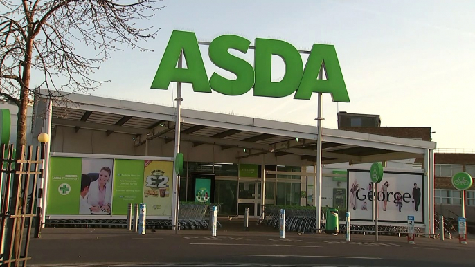 Shoppers queue outside supermarkets amid lockdown