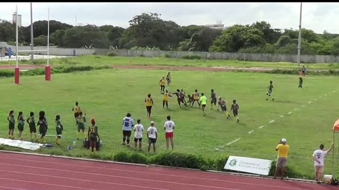 Première Mi-temps du deuxième Match entre la sélection Féminine de la Guyane et la sélection du CEARA