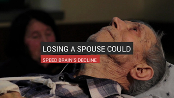 Losing A Spouse Could Speed Brain’s Decline