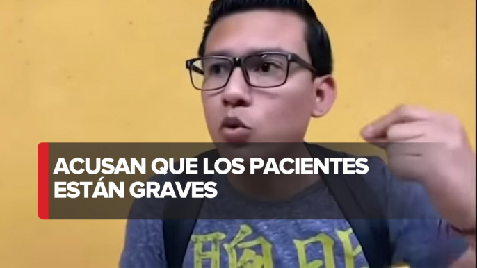 VIDEO: Pelean familiares de pacientes afectados por hemodiálisis contaminadas