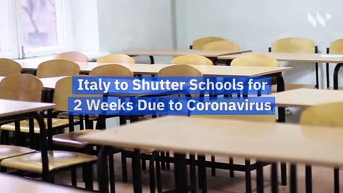 Italy to Shutter Schools for 2 Weeks Due to Coronavirus