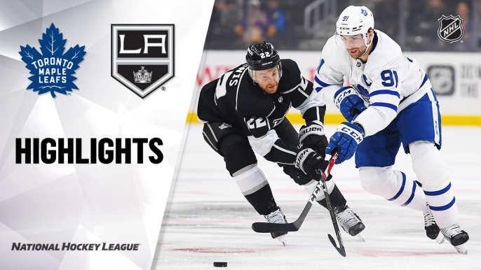 NHL Highlights | Maple Leafs at Kings 3/05/2020