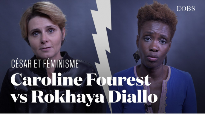 Face-a-face entre Rokhaya Diallo et Caroline Fourest sur les César et le féminisme