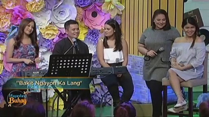 Ogie sings ""Bakit Ngayon Ka Lang"" with Leila and Momshies Karla, Jolina & Melai