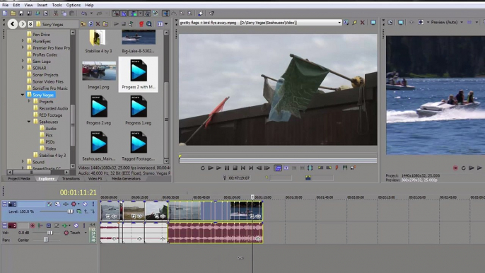 Vegas Pro 24 Building Complex Timelines with Multiple Files