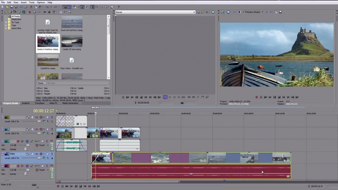 Vegas Pro 25 Managing Projects with Track Groups