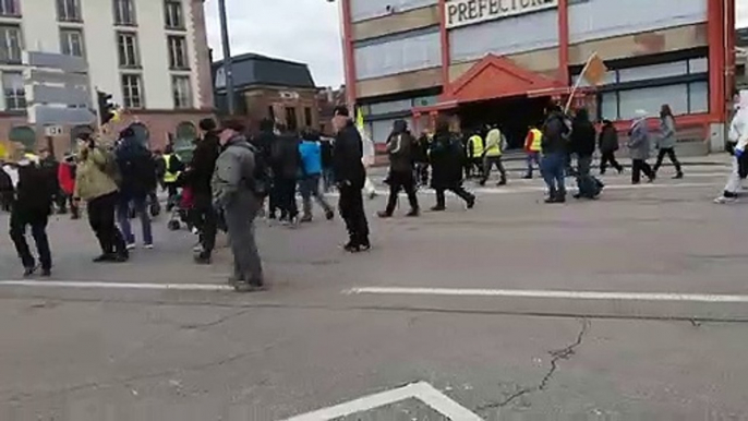 Épinal : les Gilets Jaunes continuent de manifester