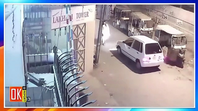 Latest Mobile Snatching in Karachi from girl Caught On Camera