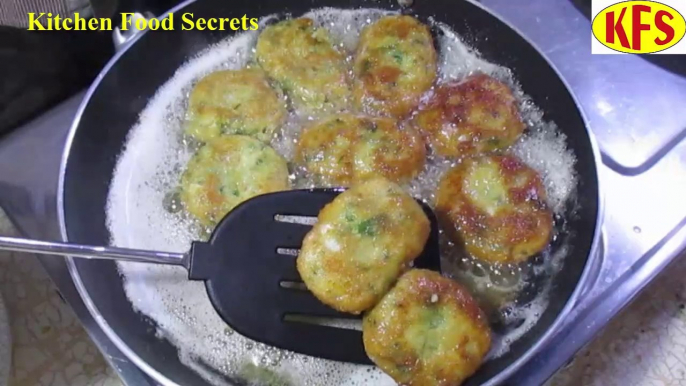 Aloo k kabab | crispy or tasty kabab ka secret | Potato Cutlets With Green Onions by Abid Ali KFS  | Kitchen Food Secrets