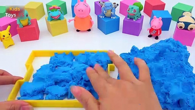 Johnny Johnny sí Papa aprender colores w Rainbow Mad Mattr Peppa Pig Villa, castillo, juguetes de piscina para niños