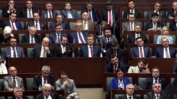 Türkiye Cumhurbaşkanı ve AK Parti Genel Başkanı Recep Tayyip Erdoğan, partisinin TBMM Grup Toplantısı'nda konuştu