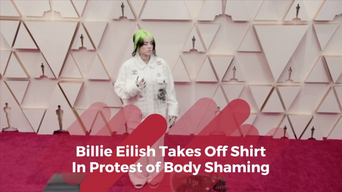 Billie Eilish Goes Shirtless
