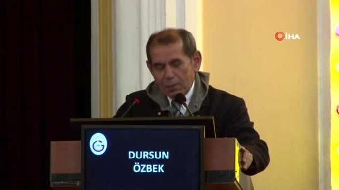 Dursun Özbek: "'Dursun Özbek hisseleri sattı' sloganını söyleyebilmek için bunu yaptılar"