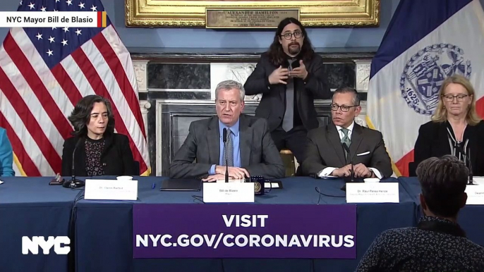 NYC Mayor Bill de Blasio On Coronavirus: 'The World Turned Upside Down' Within Hours