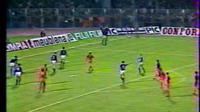 Coupe UEFA 83-84 Laval - Austria Vienne (but de Sene)