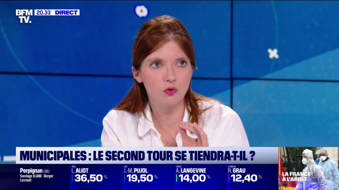 Aurore Bergé (LaREM) estime qu'à "aucun moment" les responsables des partis politiques n'ont demandé le report des municipales