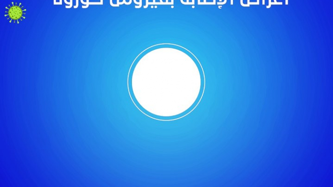 أعراض الإصابة بفيروس كورونا