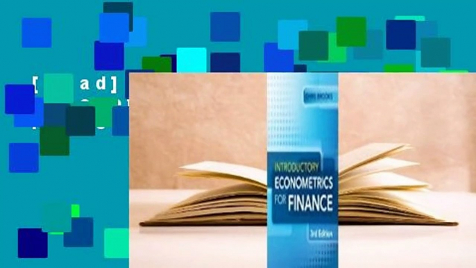 [Read] Introductory Econometrics for Finance  Review