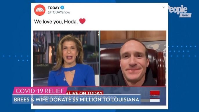 Hoda Kotb Breaks Down in Tears After Catching Up with Drew Brees About Coronavirus in Louisiana